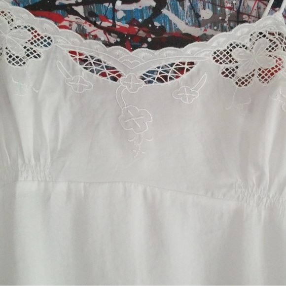 Honey Punch White Lace Detail Top - Picture 6 of 8